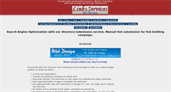 Desktop Screenshot of linksservices.multidbscripts.com